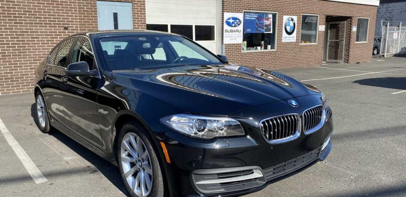 2015 BMW 535D front and rear damage repair