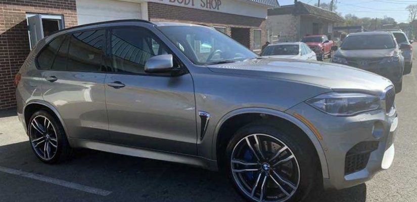 2018 BMW X5 M rear damage repair